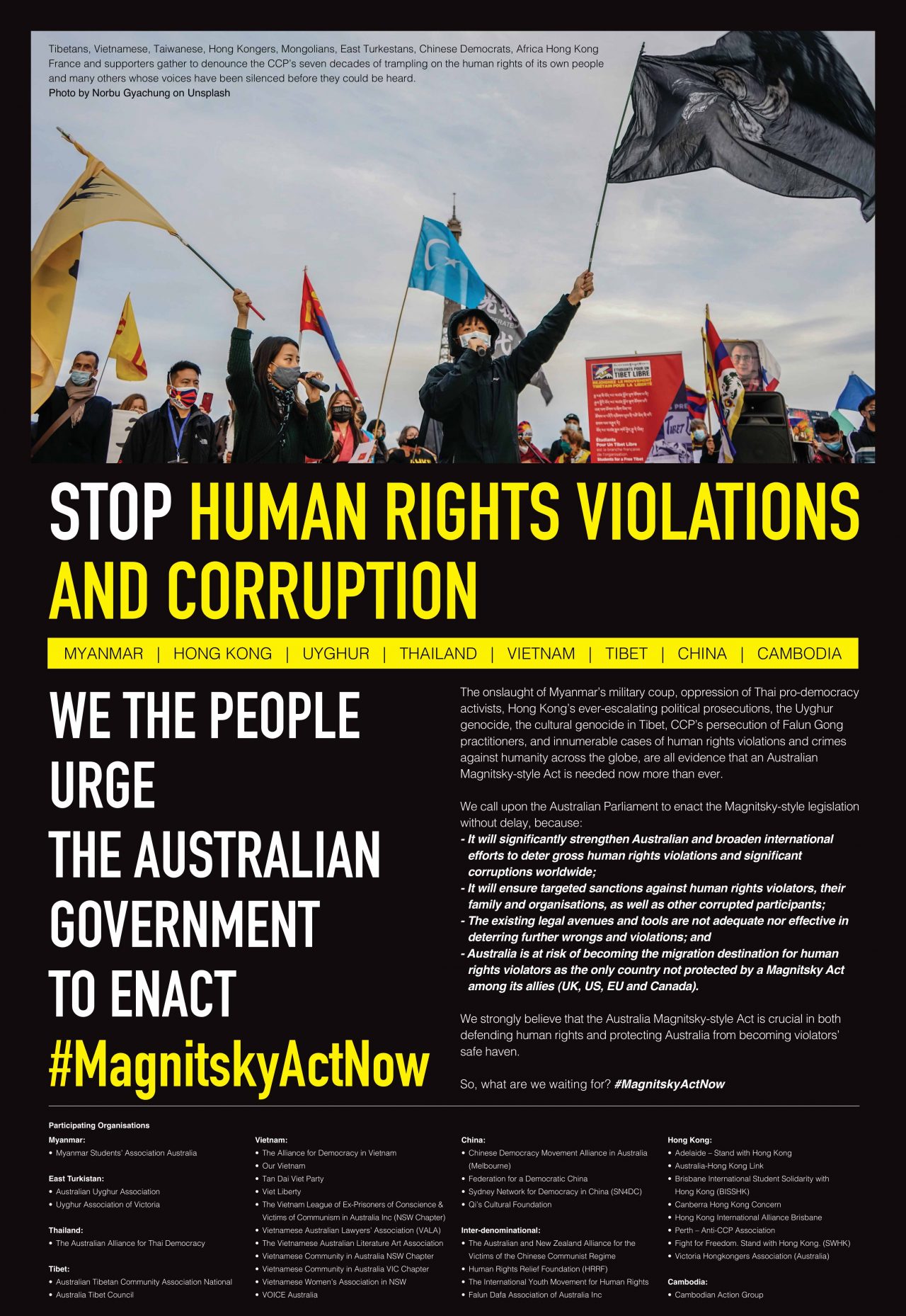 Magnitsky Act Now Ad - Australia Tibet Council